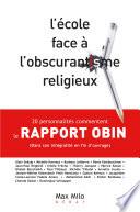 Télécharger le livre libro L'école Face à L'obscurantisme Religieux : Le Rapport Obin
